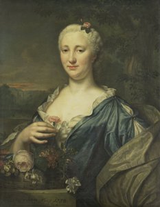 Retrato de Agnes Margaretha Albinus