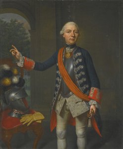 Retrato de Friedrich Wilhelm Ernst, Conde de Schaumburg-Lippe 1724-1777, 1763
