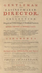 Diretor de cavalheiro e marceneiro, 1755
