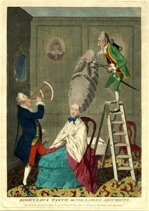 Gosto ridículo ou o absurdo das senhoras, 1771