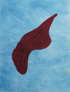 folha, 2009 (monotipia) de Matthew Hilton