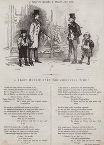 Uma Canção de Natal à direita! (cor litho) de Matthew