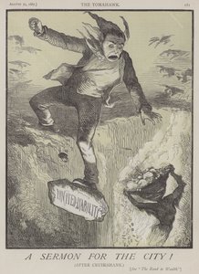 Um Sermão para a Cidade! (cor litho) de Matthew