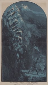 Desafiando a Avalanche! ou, Disraeli Versus Justice (cor litho) de Matthew