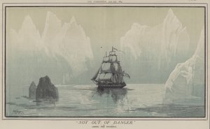 Não por Perigo ou, entre os Icebergs (cor litho) de Matthew