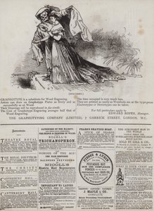 Página de anúncios (cor litho) de Matthew