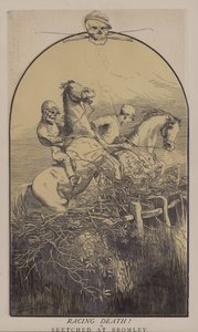 Morte de Corrida! (cor litho) de Matthew