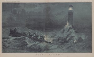 Rocks Ahead! (cor litho) de Matthew