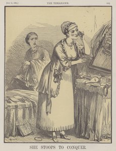 Ela pára para Conquistar (cor litho) de Matthew