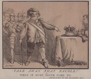 Leve Away that Bauble! ou, What it Must Never Come to (color litho) de Matthew