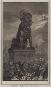 O Ídolo Irlandês (cor litho) de Matthew