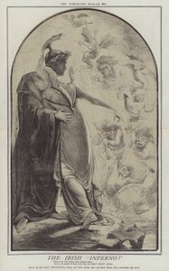 O Inferno Irlandês! (cor litho) de Matthew