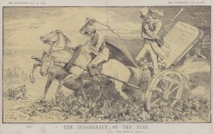 O Juggernaut do relvado (cor litho) de Matthew