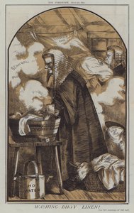 Lavagem de roupa suja (cor litho) de Matthew