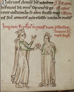 Frederick 2 e Isabel de Inglaterra da História da Inglaterra maior Chronicle