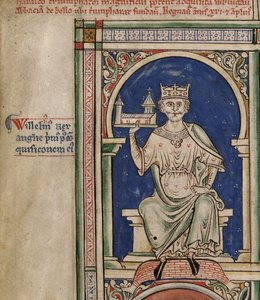 William 1 da história da Inglaterra maior Chronicle