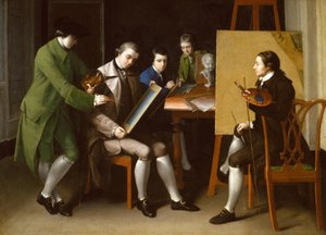 A escola americana, 1765