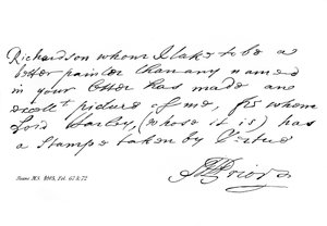 Parte de uma carta de Matthew Prior o poeta, final do século XVII - início do século XVIII, 1840 de Matthew Prior