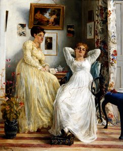 Irmãs, c.1876 (óleo sobre tela)