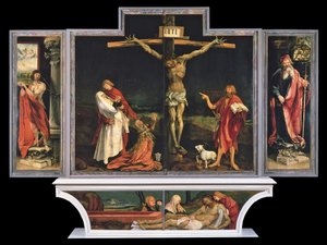 Altar Peça de Isenheim de Matthias Grünewald
