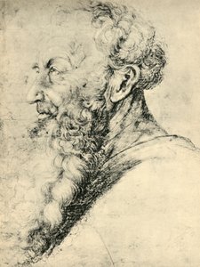 Retrato de Guido Guersi, 1513-1515, 1943. de Matthias Gruenewald