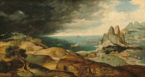 O Martírio de Santa Catarina, c. 1540 de Matthijs Cock