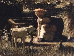 Como se familiarizar (O Cabrito) de Matthijs Maris