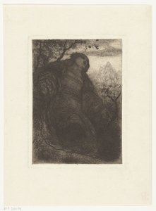 Mulher debaixo de uma árvore
A Senhora de Shalott de Matthijs Maris