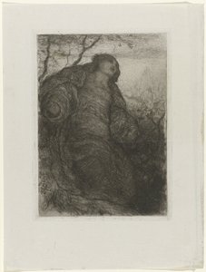Mulher debaixo de uma árvore
A Senhora de Shalott de Matthijs Maris