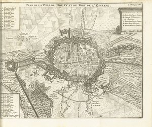 Beleg van Douai, 1710
Plano da Cidade de Douay e do Forte de l