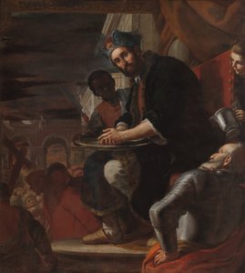 Pilatos lavando as mãos, 1663. de Mattia Preti