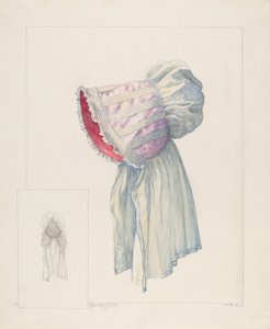 Baby Bonnet, c. 1937. de Maud M Holme