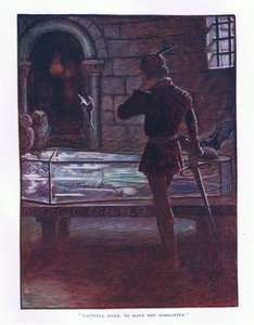 Fiel, você não se esqueceu, ilustração de Contos de Fadas de Lady Ann, 1914
