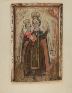 Retábulo (Nossa Senhora do Carmo) de Maude Valle