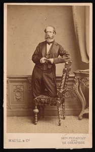 Retrato de Andrew Dickson Murray 1812-1878, antes de 1878.