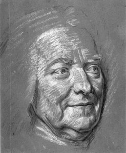 Retrato de M. Louis Silvestre de Maurice-Quentin de La Tour