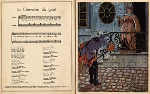 O cavaleiro do relógio. rima infantil (canção infantil) (gravura)
