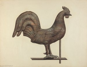 Cata-vento Finial, c. 1938. de Maurice Blumenfeld