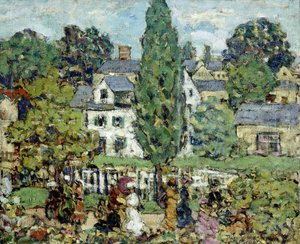 Passeio à tarde, de Maurice Brazil Prendergast