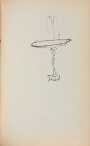 Caderno de desenho italiano: Fonte, página 145, 1898-1899. de Maurice Brazil Prendergast