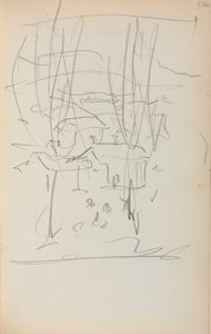 Caderno de desenho italiano: Paisagem, página 116, 1898-1899. de Maurice Brazil Prendergast
