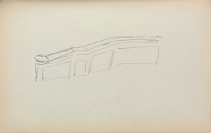 Caderno de desenho italiano: Quadrados e retângulos, página 59, 1898-1899. de Maurice Brazil Prendergast