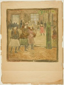 Cena de rua de Maurice Brazil Prendergast