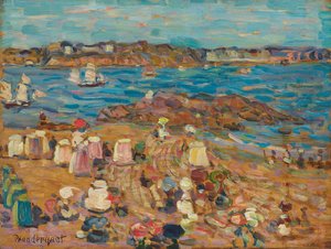 Estudo de Malo: A beira do mar, c.1907