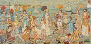 A Praia "Nº 3""" de Maurice Brazil Prendergast