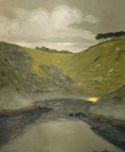 Paisagem (óleo sobre tela)