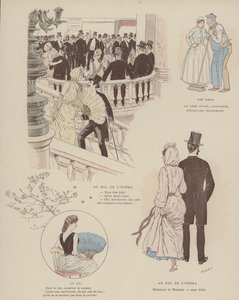 Ilustração para Paris Brillant (cor litho)