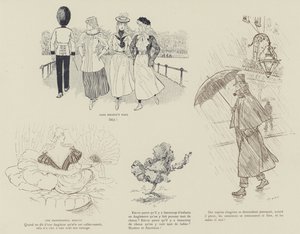 Ilustração para a vida de Londres por Marte de Maurice Charles Mathieu Bonvoisin
