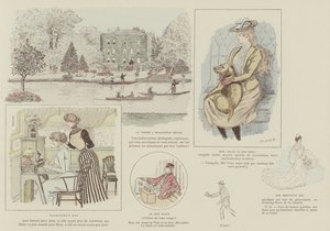 Ilustração para a vida de Londres por Marte