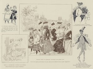 Ilustração para a vida de Londres por Marte de Maurice Charles Mathieu Bonvoisin